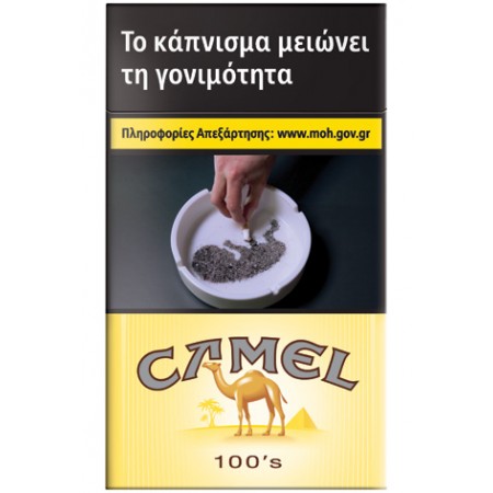 CAMEL 100s YELLOW 