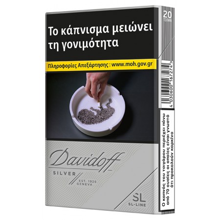 DAVIDOFF SLIM SILVER