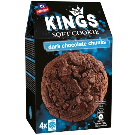 SOFT KINGS DARK CHOCOLATE CHUNKS 160gr