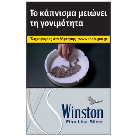 WINSTON EXTRA SLIM SILVER