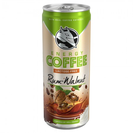 ENERGY DRINK HELL COFFEE RUM WALNUT 250ml