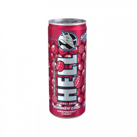 ENERGY DRINK HELL RASBERRY CANDY 250ml
