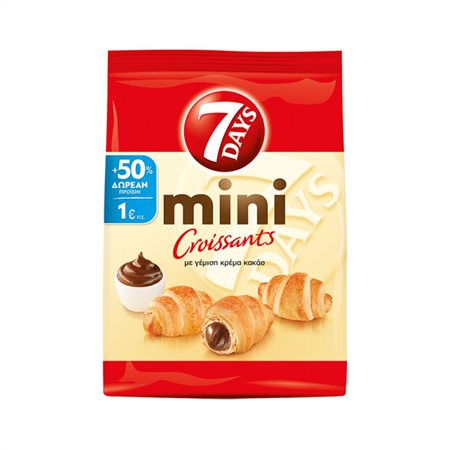 7DAYS MINI ΚΡΟΥΑΣΑΝ ΚΑΚΑΟ 103gr