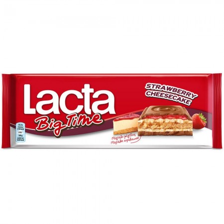 LACTA BIG TIME ΦΡΑΟΥΛΑ CHEESECAKE 300gr