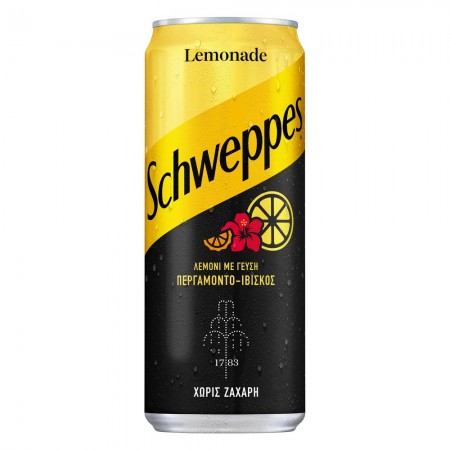 Schweppes Λεμόνι με γεύση Περγαμόντο - Ιβίσκος