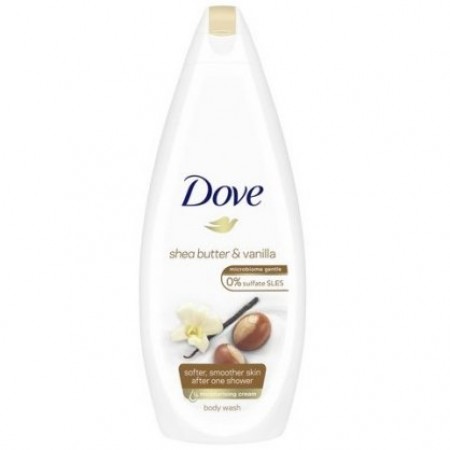 DOVE ΑΦΡΟΛΟΥΤΡΟ ΜΕ ΒΟΥΤΥΡΟ ΚΑΡΙΤΕ & ΒΑΝΙΛΙΑ 700ml