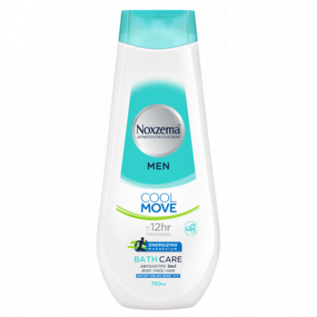 NOXZEMA MEN ΑΦΡΟΛΟΥΤΡΟ COOLMOVE 750ml