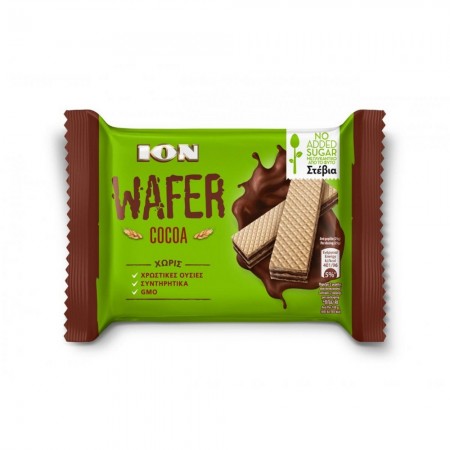 ΙΟΝ WAFER ΚΑΚΑΟ ΣΤΕΒΙΑ 50 ΓΡ