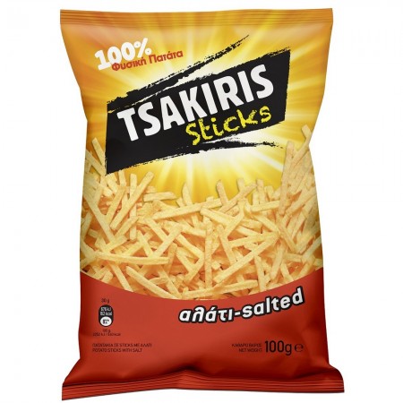 TSAKIRIS STICKS ΑΛΑΤΙ 100gr