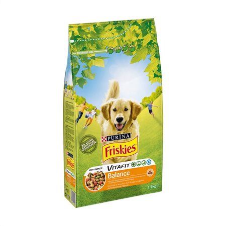 Friskies Ξηρά Τροφή Σκύλου Balance Κοτοπουλο 1,5Kg