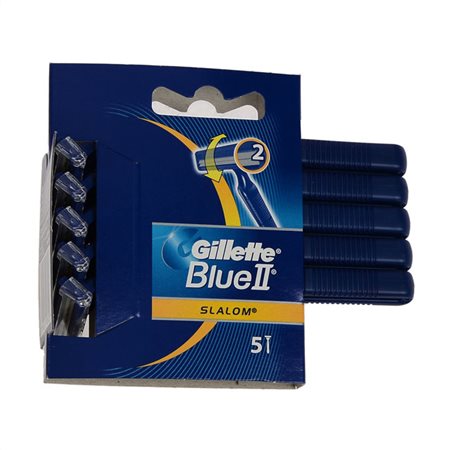 Gillette Blue II Slalom Ξυραφάκια 5 Τεμ