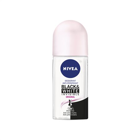 Nivea Αποσμητικό Roll On Invisible Black & White 50ml