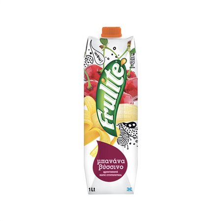 Frulite Φρουτοποτό Μπανάνα Βύσσινο 1lt