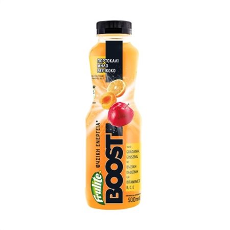 Frulite Boost Φρουτοποτό Βερίκοκο Πορτοκάλι 500ml