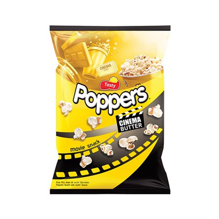 Tasty Poppers Με βούτυρο Ποπ Κορν 86gr
