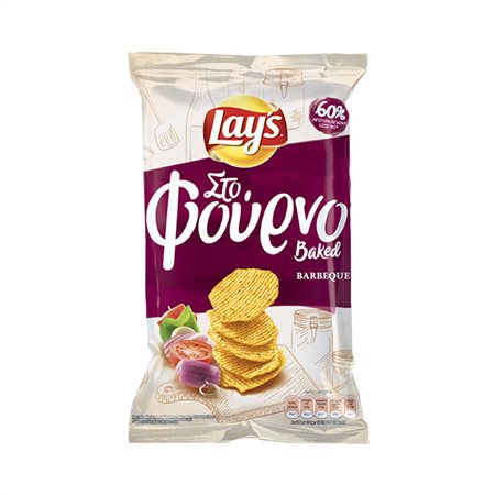 Lay's Πατατάκια Στο Φούρνο BBQ 105gr