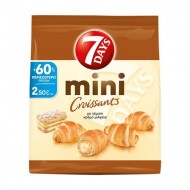 7Days Mini Κρουασάν Με Γέμιση Κρέμα Μιλφέιγ 300GR