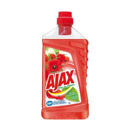 Ajax Υγρό Καθαρισμού Πατώματος Αγριολούλουδα 1lt