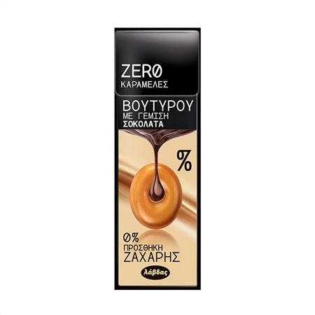 ZERO ΚΑΡΑΜΕΛΕΣ BUTTER CHOCOLATE 36gr