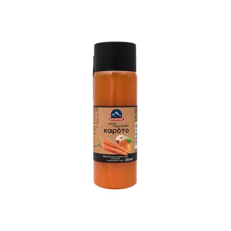 Όλυμπος Φυσικός Χυμός Πορτοκάλι Μήλο Καρότο 250ml