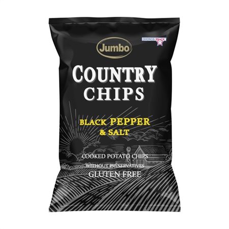 Jumbo Country Πατατάκια Πιπέρι Χωρίς Γλουτένη 150gr