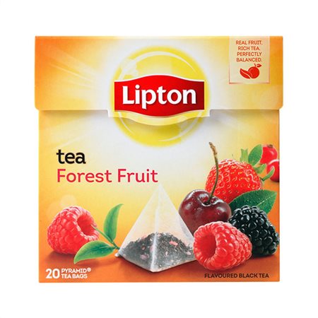 Lipton Τσάι Forest Fruit Πυραμίδα 20 Φακελάκια