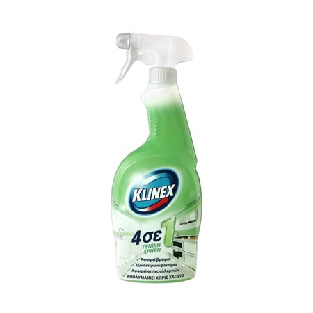 Klinex Spray Γενικού Καθαρισμού 4 Σε 1 750ml