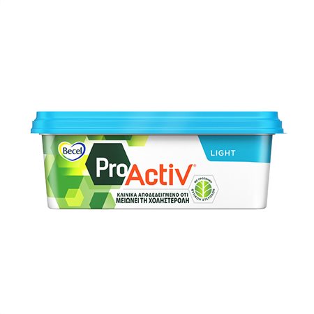 Becel Pro Activ Light Μαργαρίνη 23% Λιπαρά 250gr