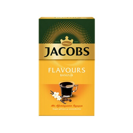 ΚΑΦΕΣ ΦΙΛΤΡΟΥ (250g) ΒΑΝΙΛΙΑ JACOBS FLAVOURS