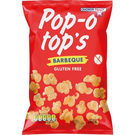 OHONOS Pop-O-Top's Barbecue Χωρίς Γλουτένη 85gr