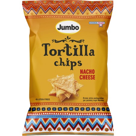 JUMBO TORTILLA CHIPS NACHO CHEESE 100gr