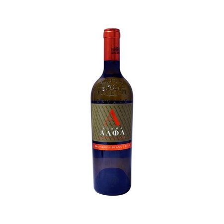 ΚΡΑΣΙ ΛΕΥΚΟ ΞΗΡΟ (750ml) SAUVIGNON BLANC ΚΤΗΜΑ ΑΛΦΑ