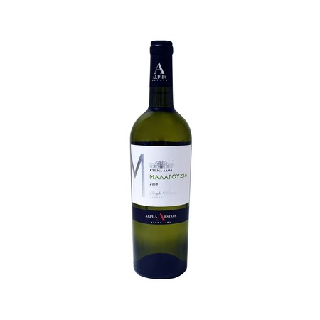 ΚΡΑΣΙ ΛΕΥΚΟ ΞΗΡΟ (750ml) ΜΑΛΑΓΟΥΖΙΑ ΚΤΗΜΑ ΑΛΦΑ