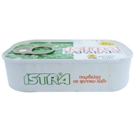 ISTRA ΣΑΡΔΕΛΑ ΗΛΙΕΛΑΙΟ 125gr