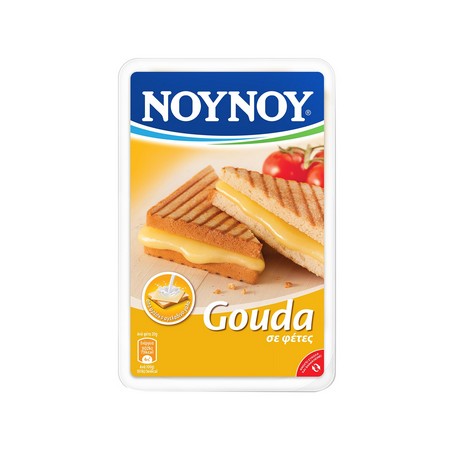 ΤΥΡΙ ΗΜΙΣΚΛΗΡΟ GOUDA (200g) ΝΟΥΝΟΥ ΣΕ ΦΕΤΕΣ 