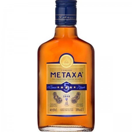 Metaxa 5' Μπράντυ 38% Αλκοόλ 200ml