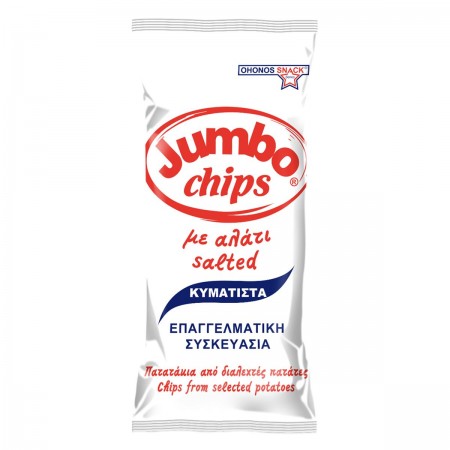 Jumbo Πατατάκια Με Αλάτι Κυματιστά 280gr