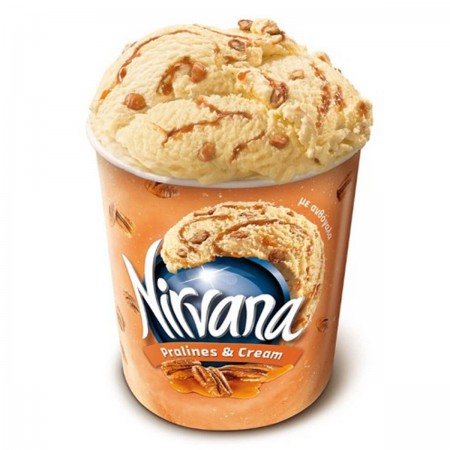 Nirvana Pralines & Cream Παγωτό 470ml