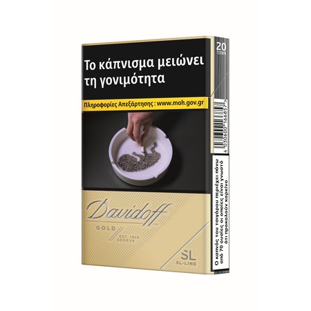 DAVIDOFF SLIM GOLD