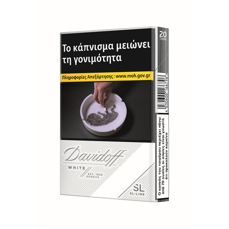 DAVIDOFF SLIM WHITE