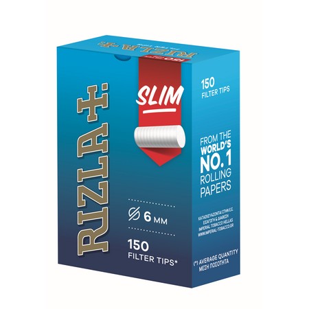 ΦΙΛΤΡΑΚΙΑ RIZLA SLIMS 6mm 150τμχ