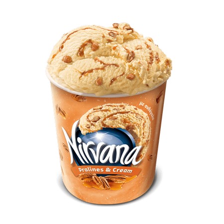 NIRVANA PRALINES & CREAM 850ml