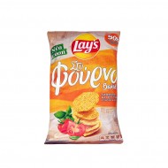 LAY'S ΦΟΥΡΝΟΥ ΝΤΟΜΑΤΑ & ΒΑΣΙΛΙΚΟΣ 105gr
