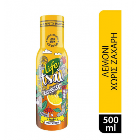 LIFE TSAI EARL GREY ΛΕΜΟΝΙ 500ml