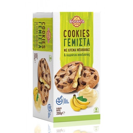 ΒΙΟΛΑΝΤΑ COOKIES ΓΕΜΙΣΤΑ ΜΠΑΝΑΝΑ 200gr