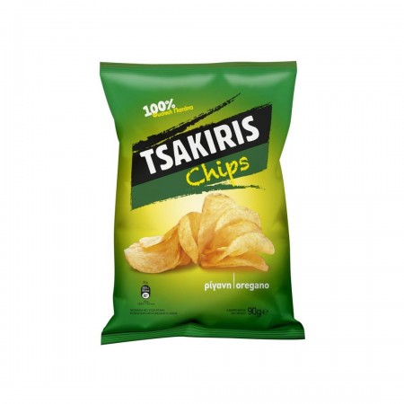 TSAKIRIS Chips με γεύση Ρίγανη 80gr