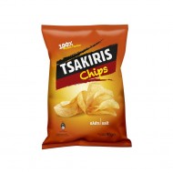 TSAKIRIS Chips με Αλάτι 80gr