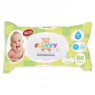 FLUFFY ΜΩΡΟΜΑΝΤΗΛΑ ΜΕ ΚΑΠΑΚΙ ALOE 80ΤΜΧ