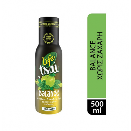 LIFE TSAI BALANCE MATCHA ΔΥΟΣΜΟΣ ΜΗΛΟ 500ml