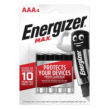 ΜΠΑΤΑΡΙΕΣ ΑΛΚΑΛΙΚΕΣ ENERGIZER ΑΑΑ (4ΤΜΧ)